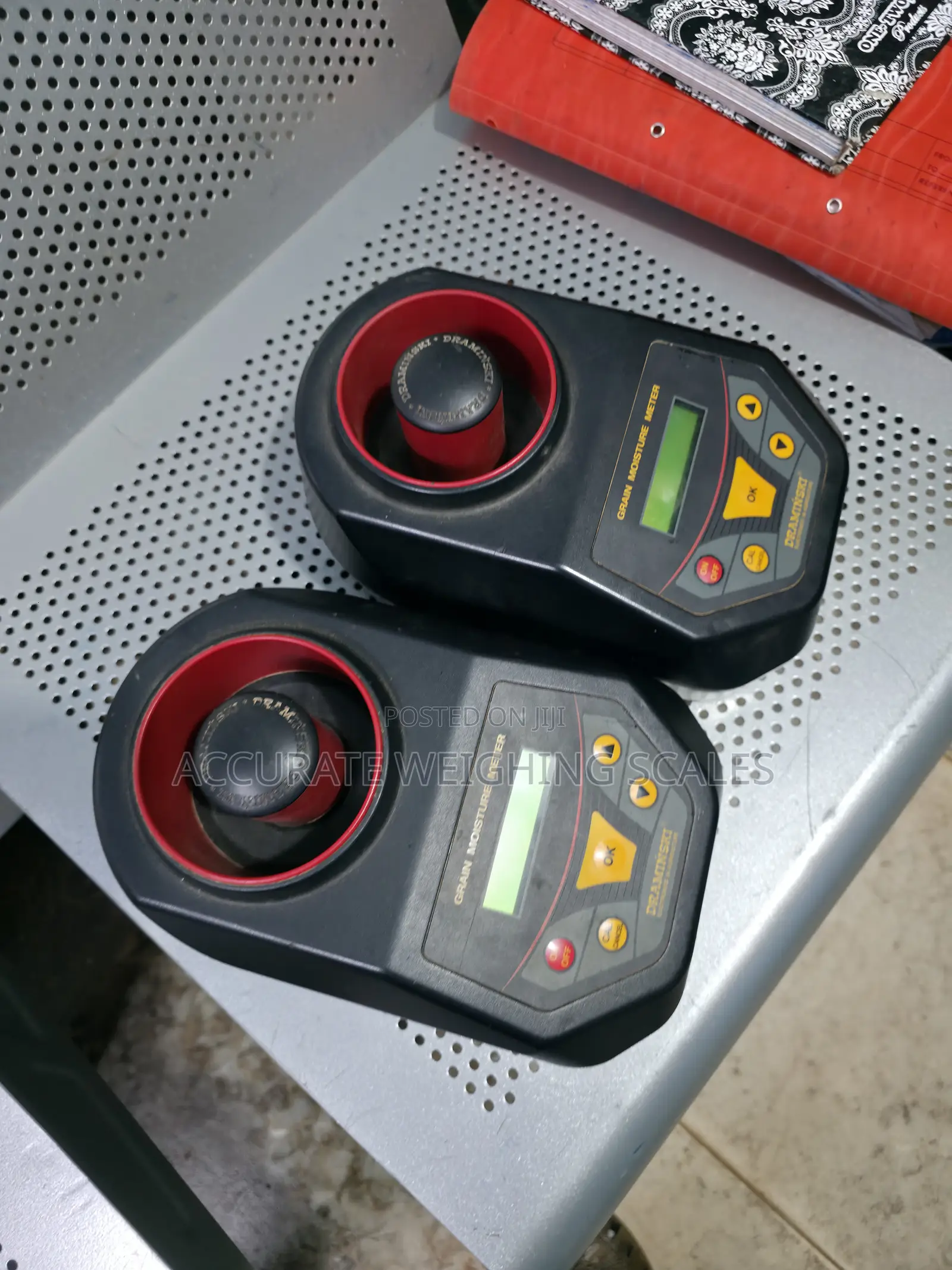 Measured Parameters for Moisture Meter