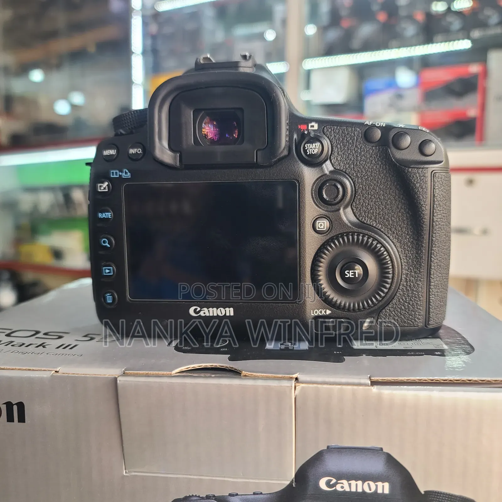 5d Mark Iii Body Canon Camera