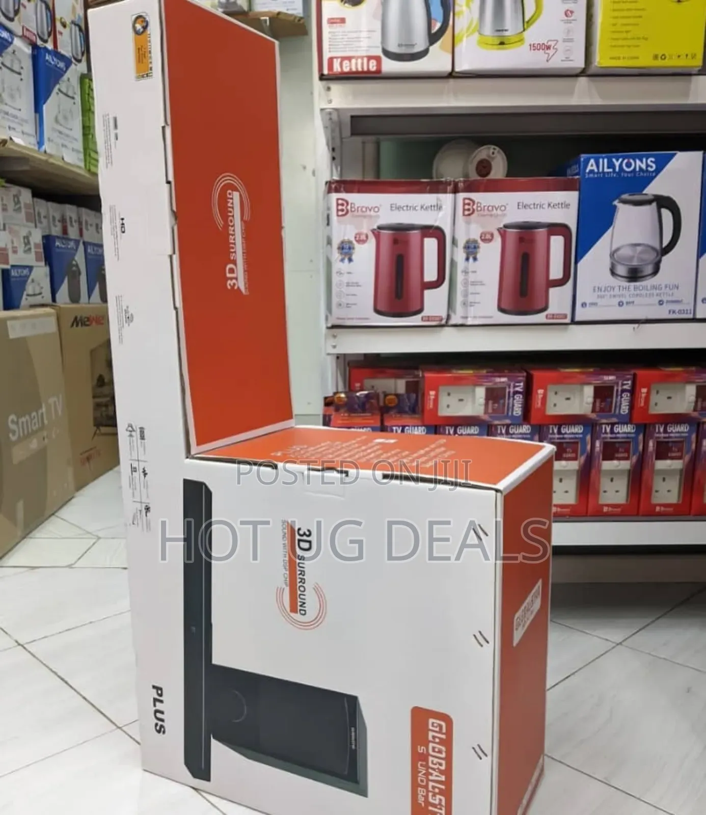 Global Star Sound Bar Wired Subwoofer Sound Bar P.M.P.O