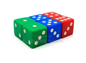 5pcs High Quality Lucky Dotted Dices