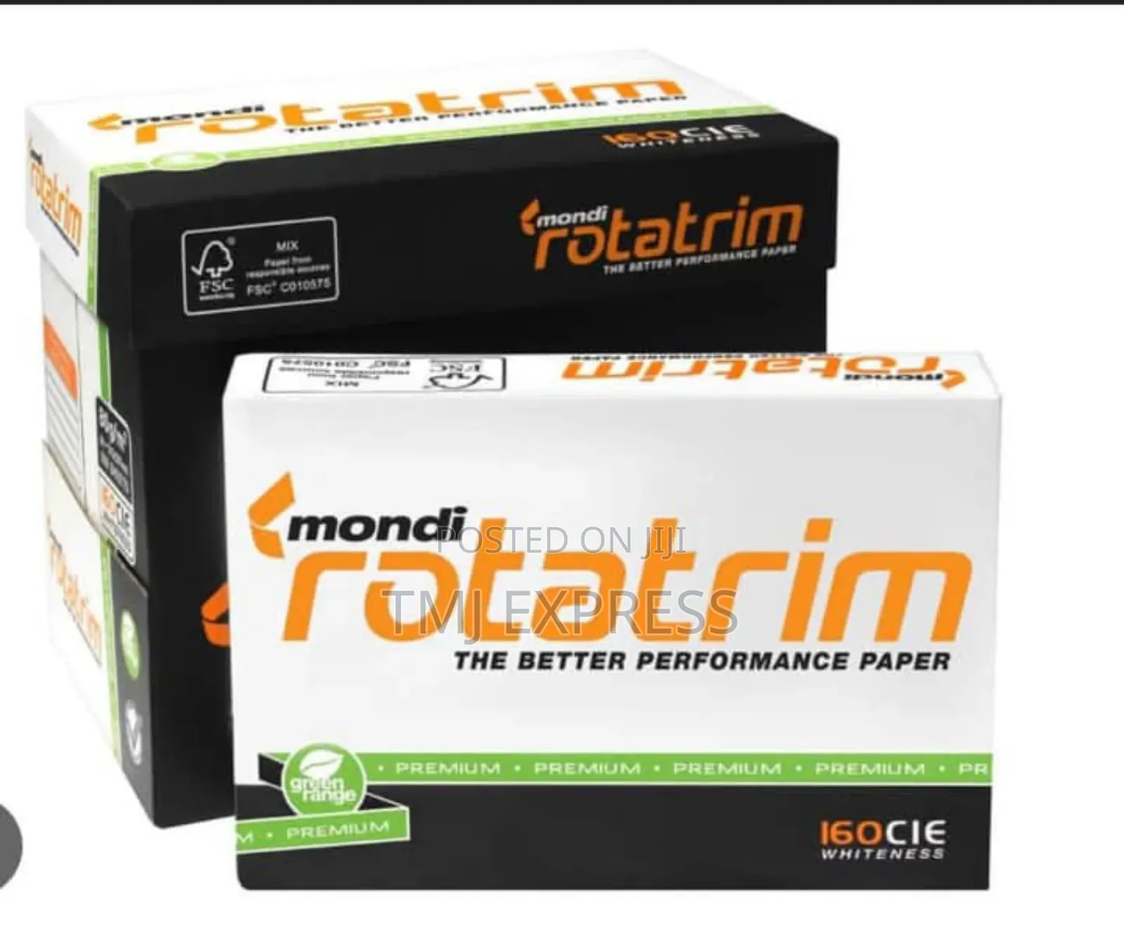 A4 Size Rotatrim Papers Per Box of 5reams of 500pc Each,80g