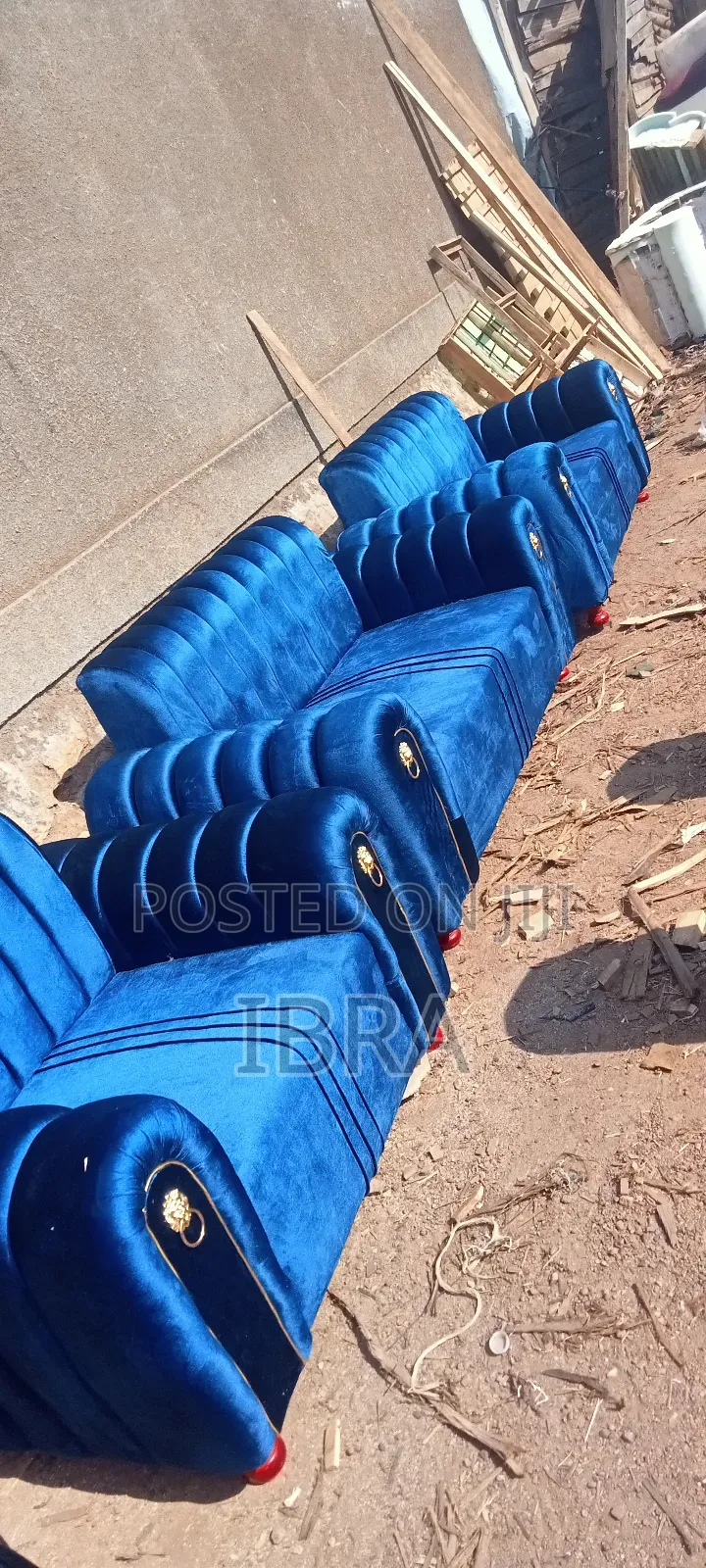 A Five Seater Sofa With Good Material and Comfortable