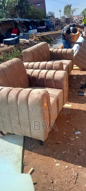A Five Seater Sofa Set With Good Material