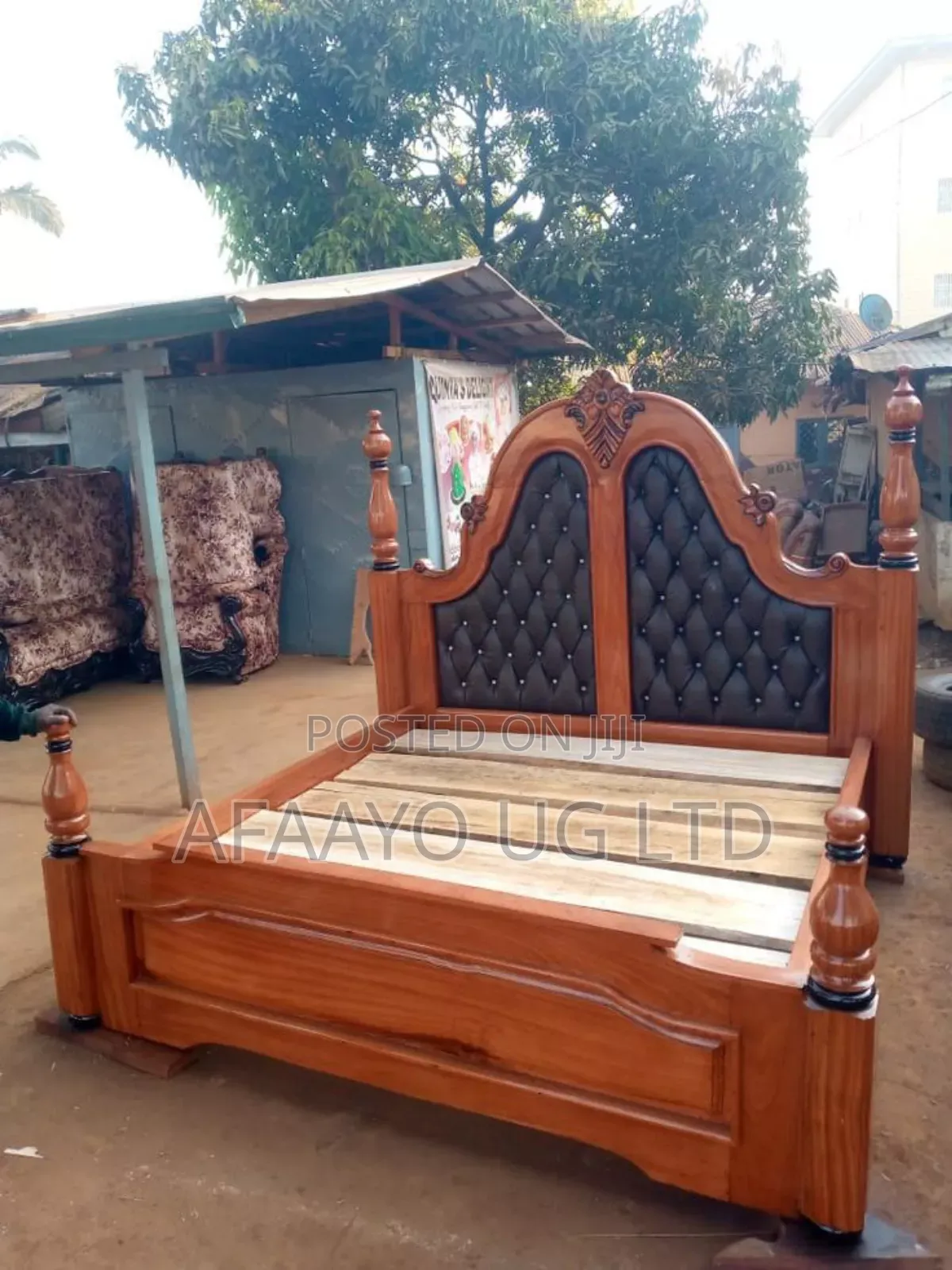 Giant Wooden Bed