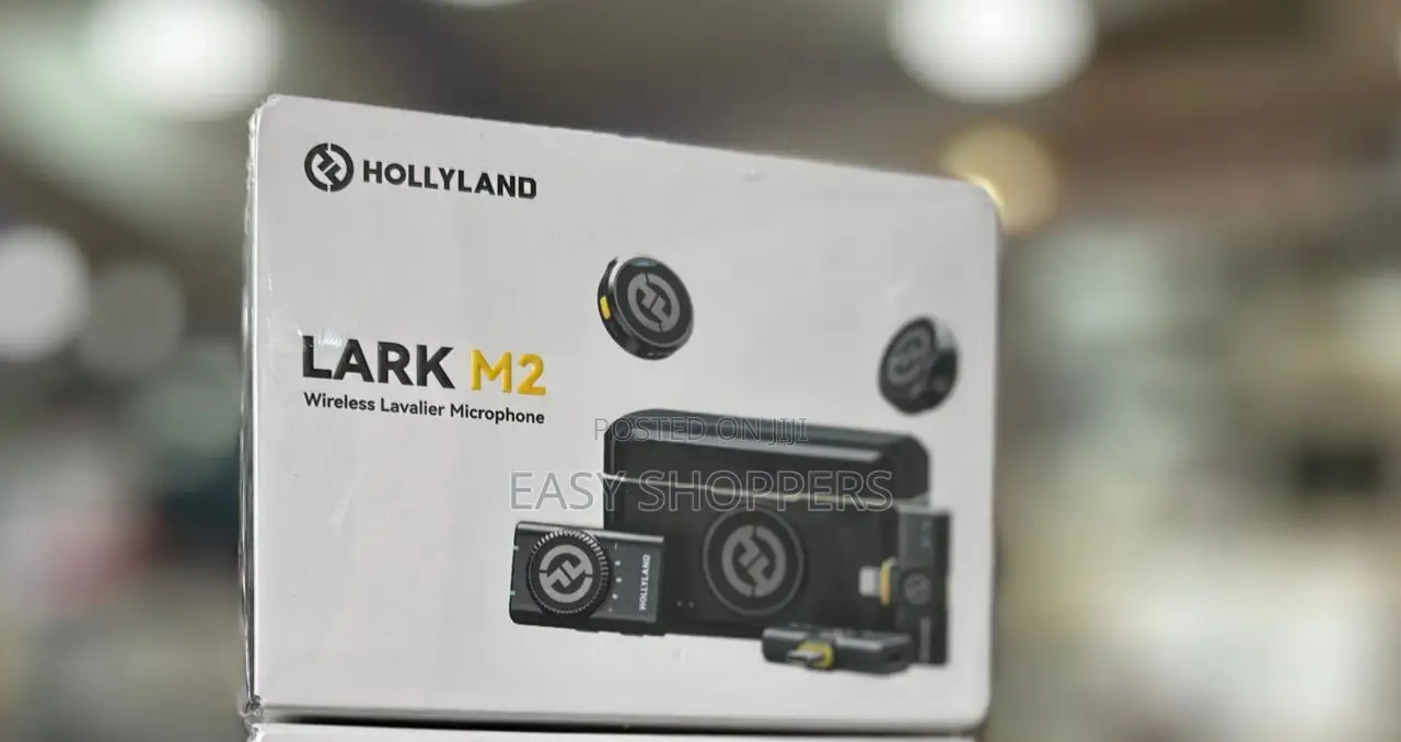 Hollyland Lark M2 Wireless Lavalier Microphone Combo