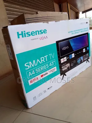 Smart 43 Inches Hisense Frameless With Inbuilt Free to Air