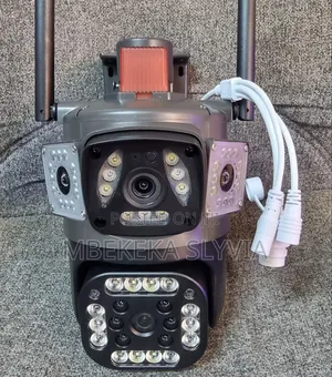 Simcard 4g 3lens Siren 10xzoom Security Camera in Out Door