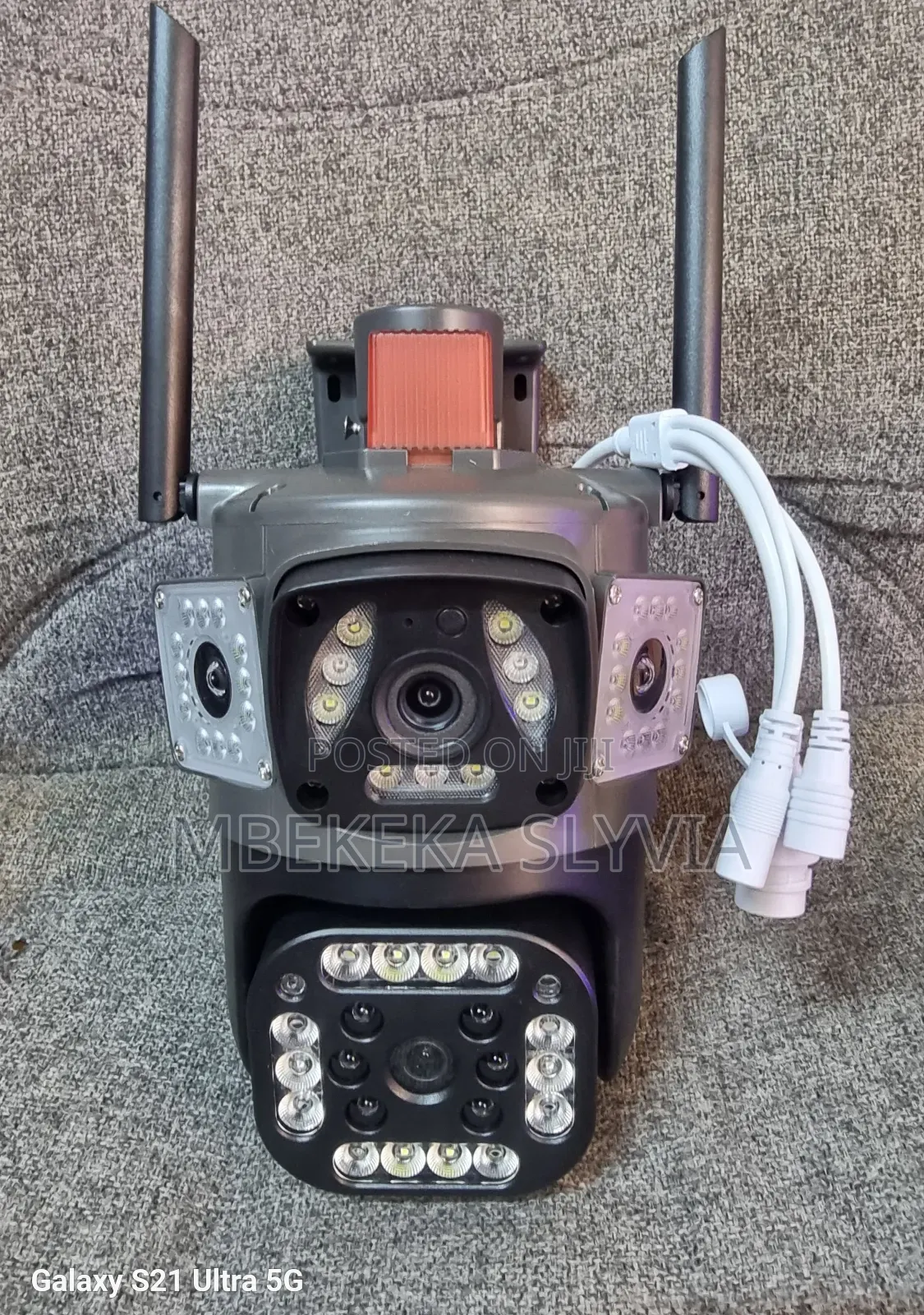 Simcard 4g 3lens Siren 10xzoom Security Camera in Out Door