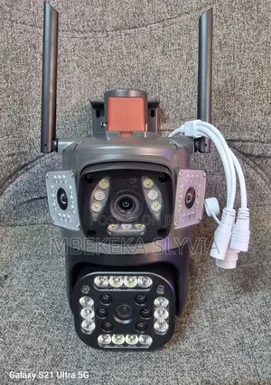 Simcard 4g 3lens Siren 10xzoom Security Camera in Out Door