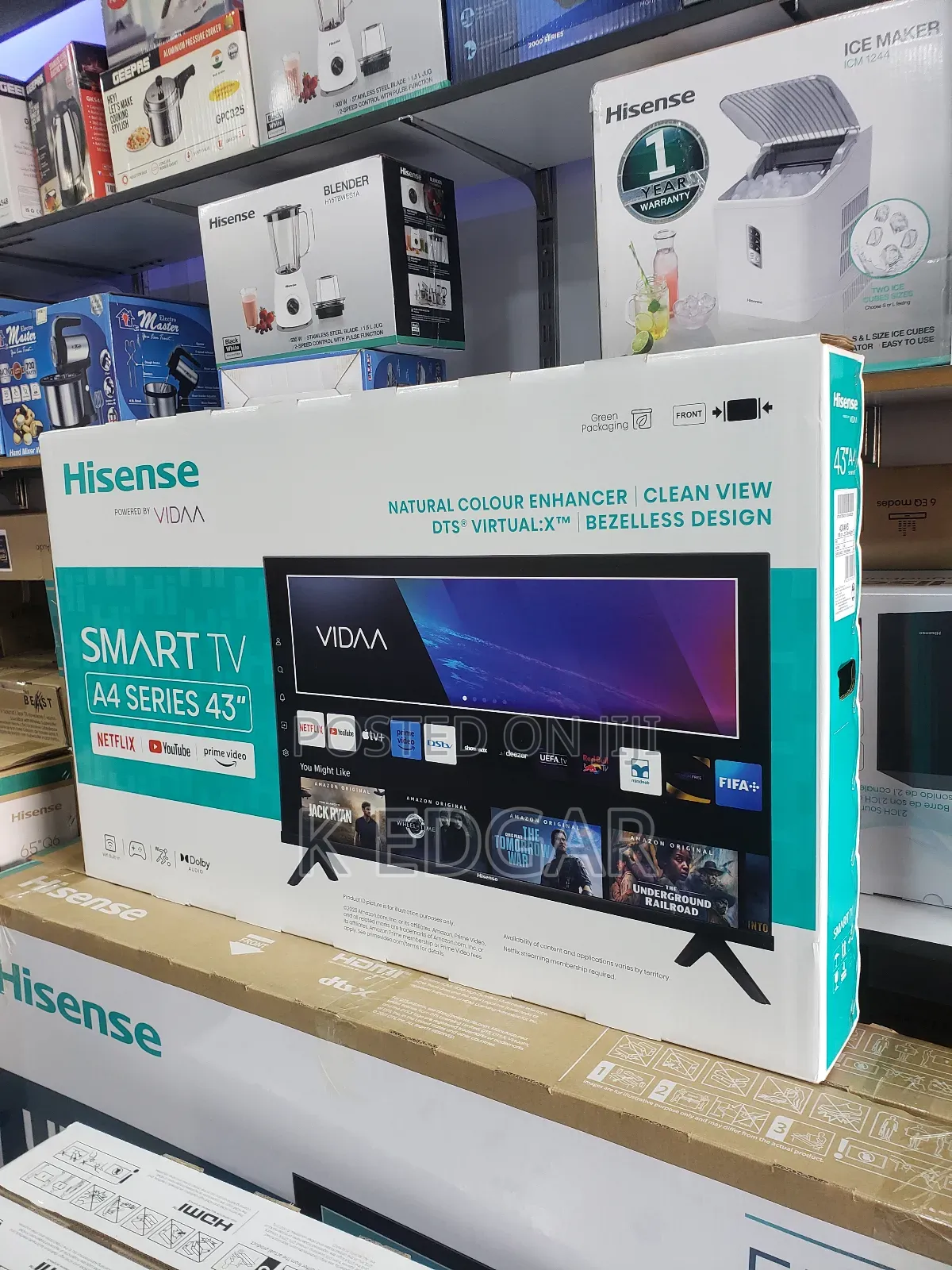 Hisense 43 Inches A4 Series Smart Television