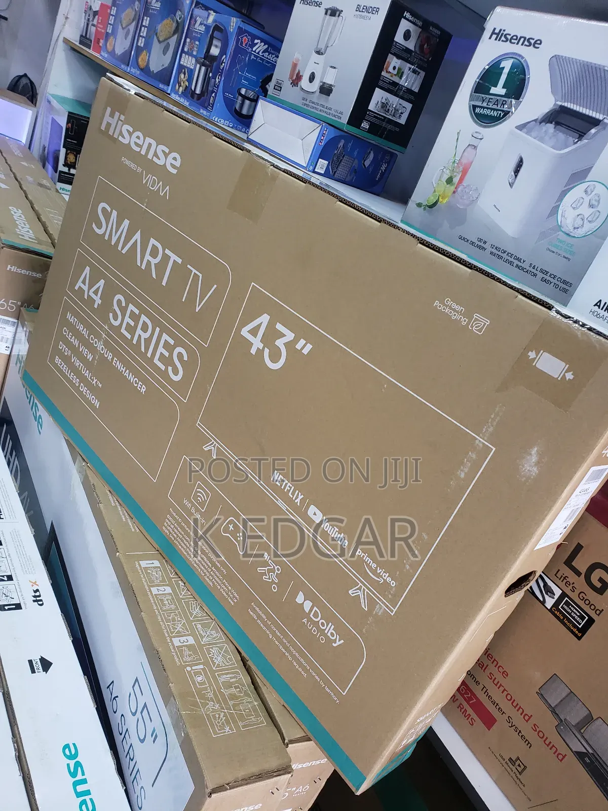 Hisense 43 Inches A4 Series Smart Television