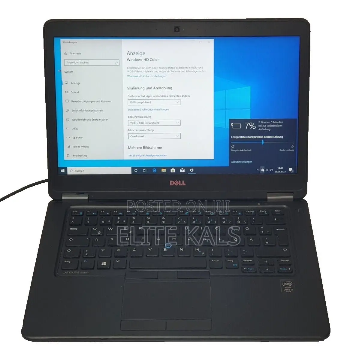Laptop Dell Latitude E7450 8GB Intel Core I7 SSD 500GB