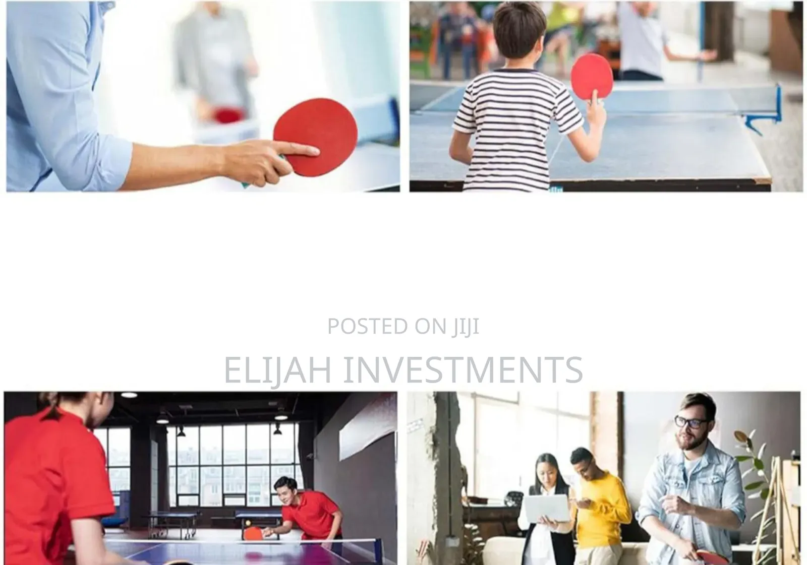 Table Tennis Bat Set