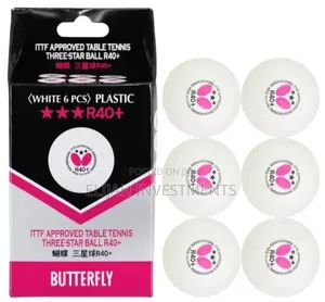 Butterfly R40 Table Tennis Balls 6pcs