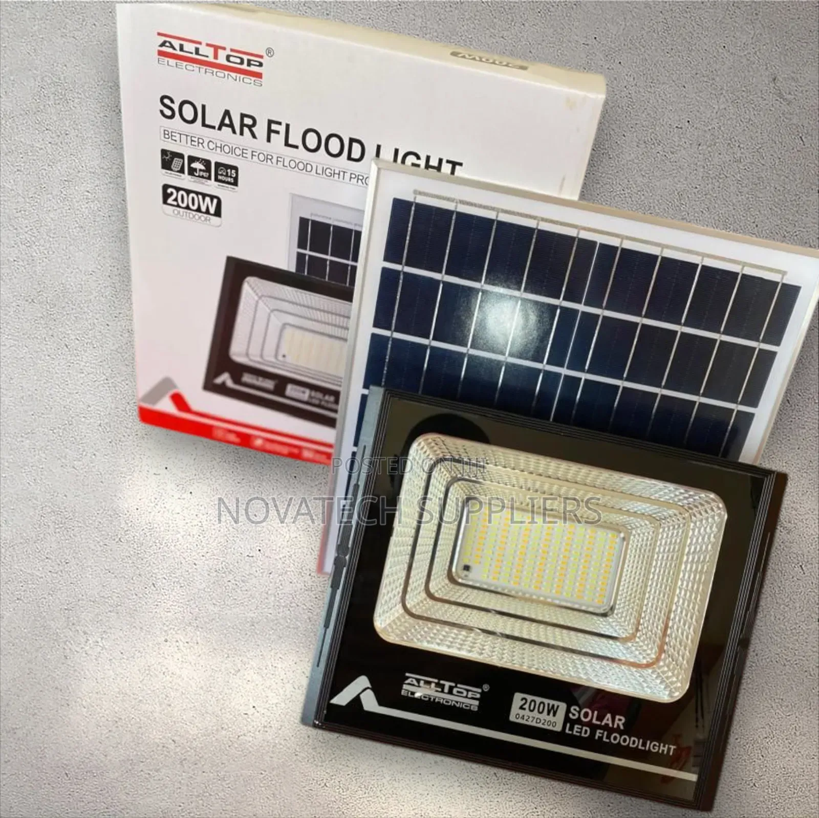 200w Automatic Led Solar Flood Lights/ All Top Solar