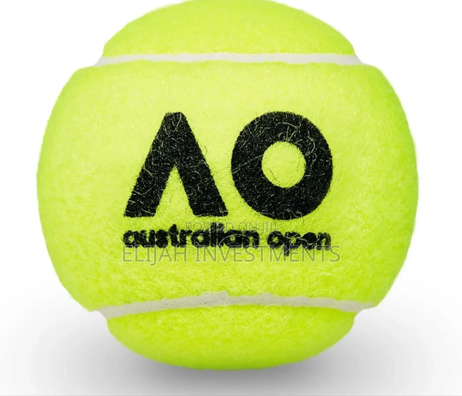 Original Dunlop Rubber Tennis Ball, Size Regular (Green)