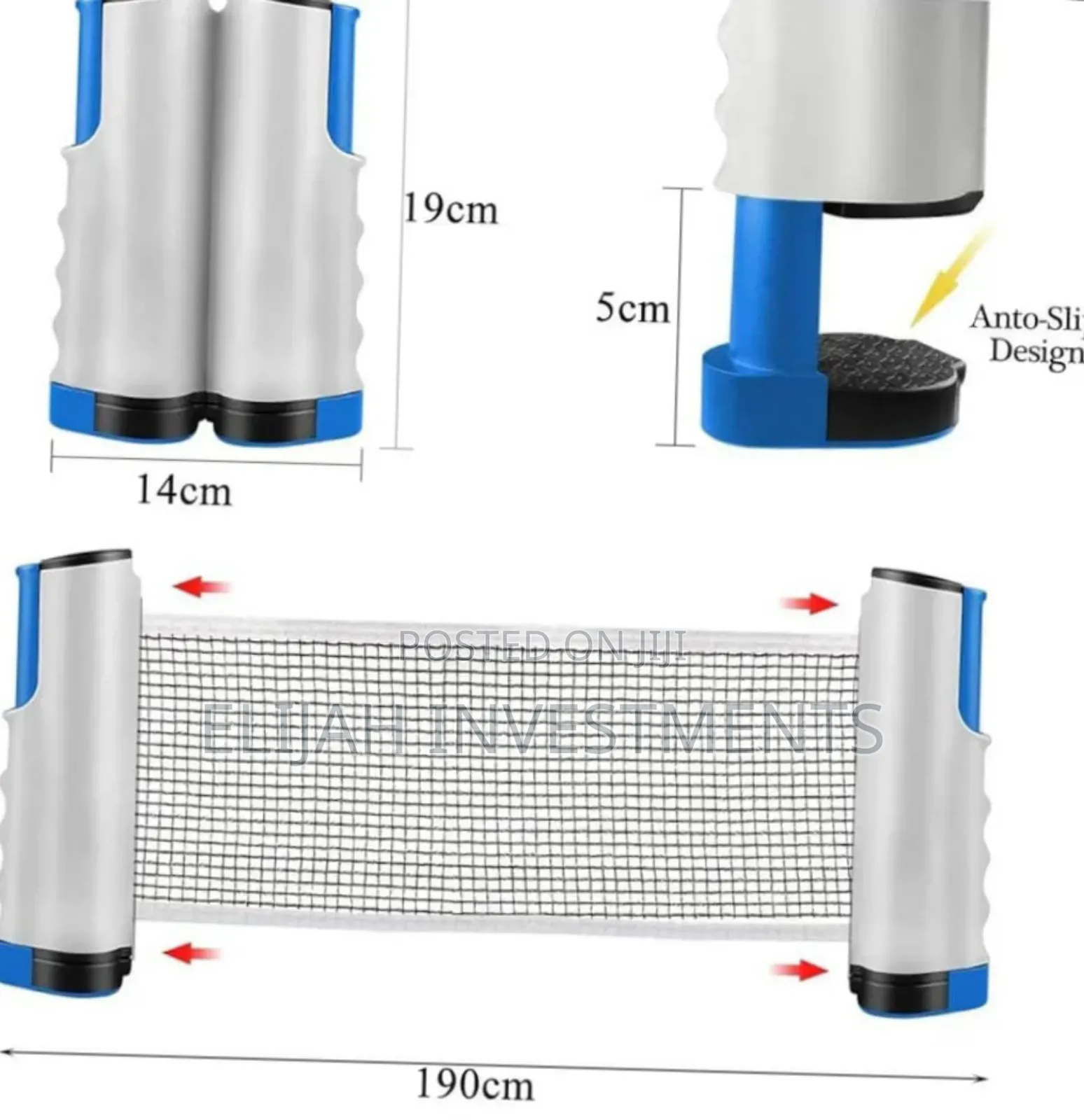 Retractable Table Tennis Net