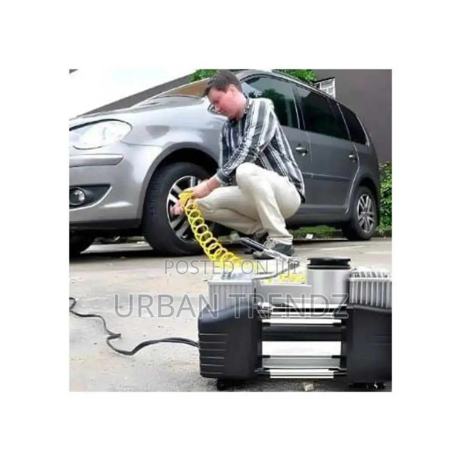 Pump 12v Dc Metallic Tyre Inflator Car Air Compressor Pump
