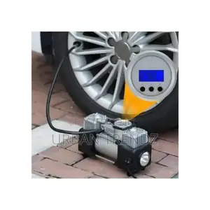 Pump 12v Dc Metallic Tyre Inflator Car Air Compressor Pump