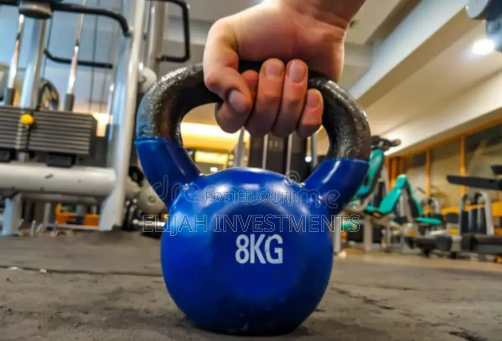 8kg Round Kettle Dumbell