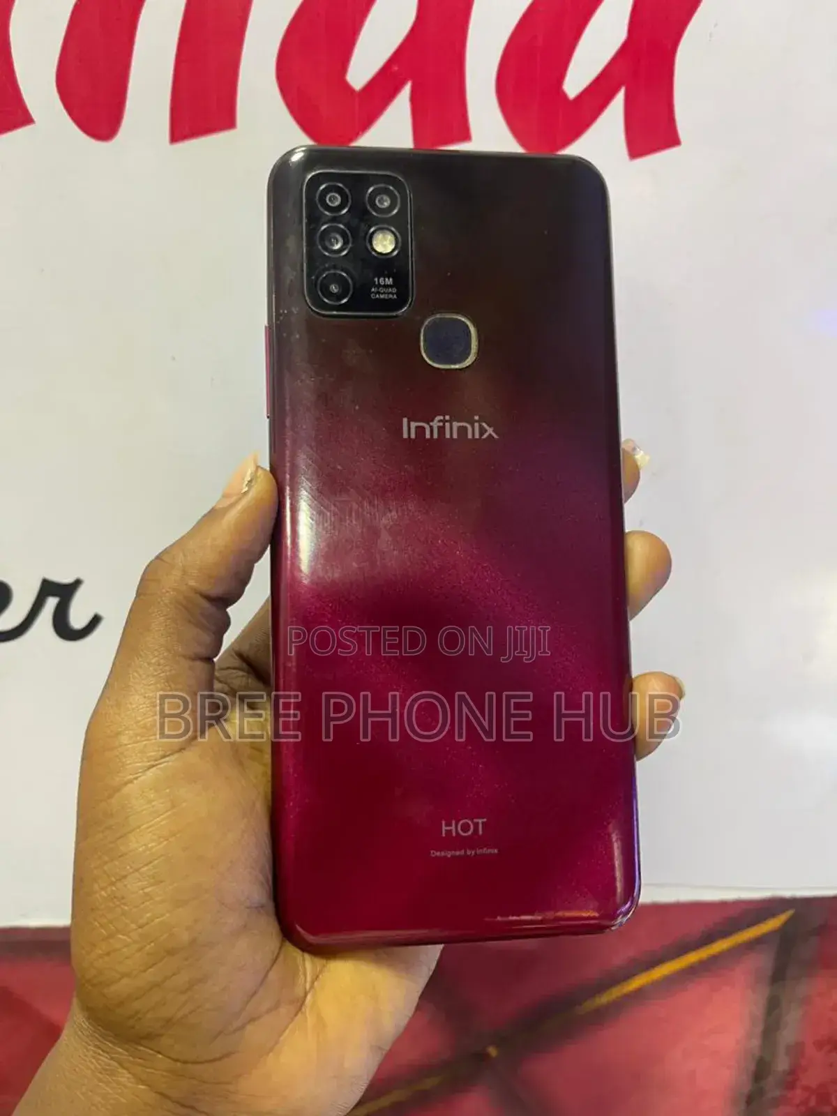 Infinix Hot 10 128 GB Red