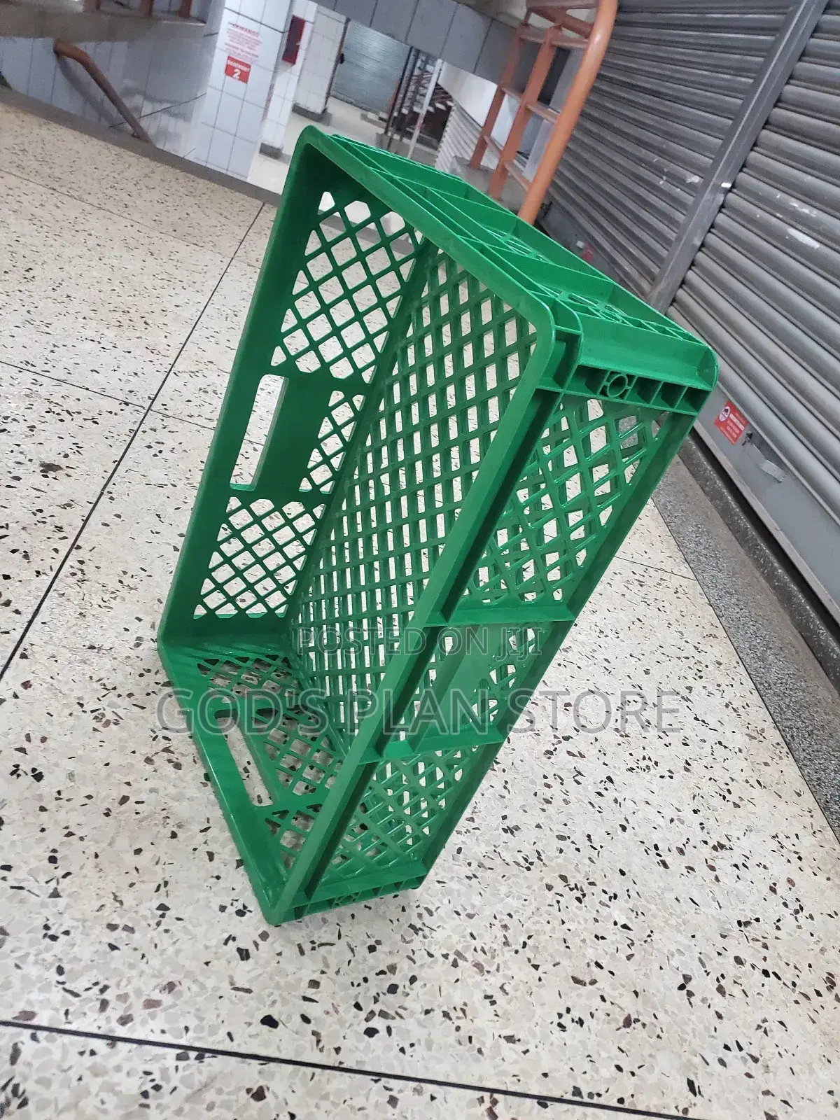 Green Plastic Crates (Smal)
