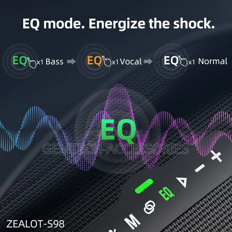 S98 Bluetooth Speaker Zealot