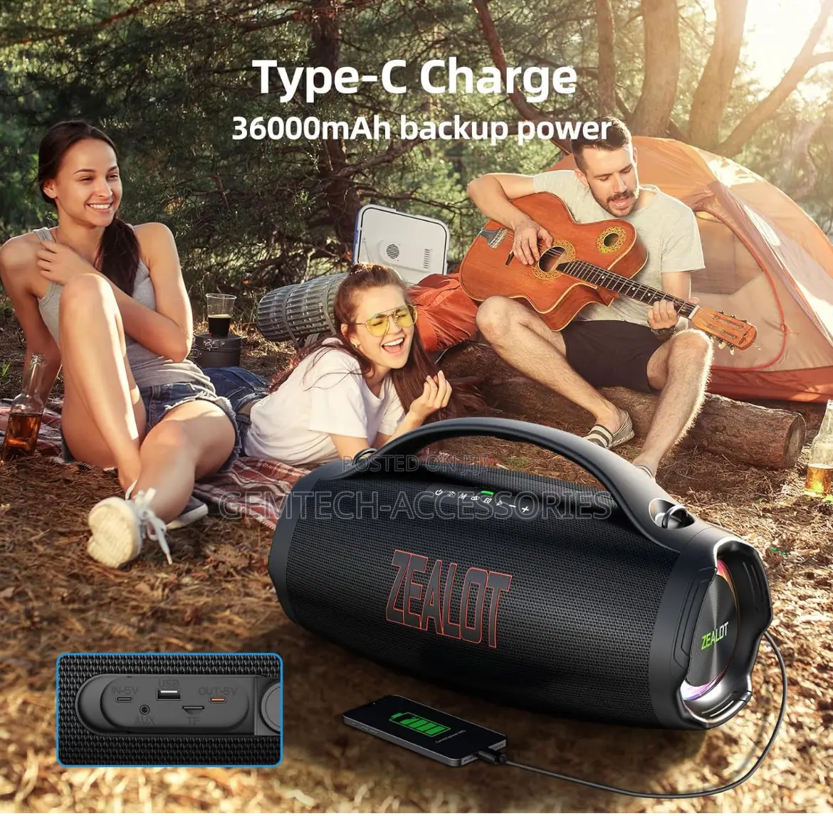 S98 Bluetooth Speaker Zealot