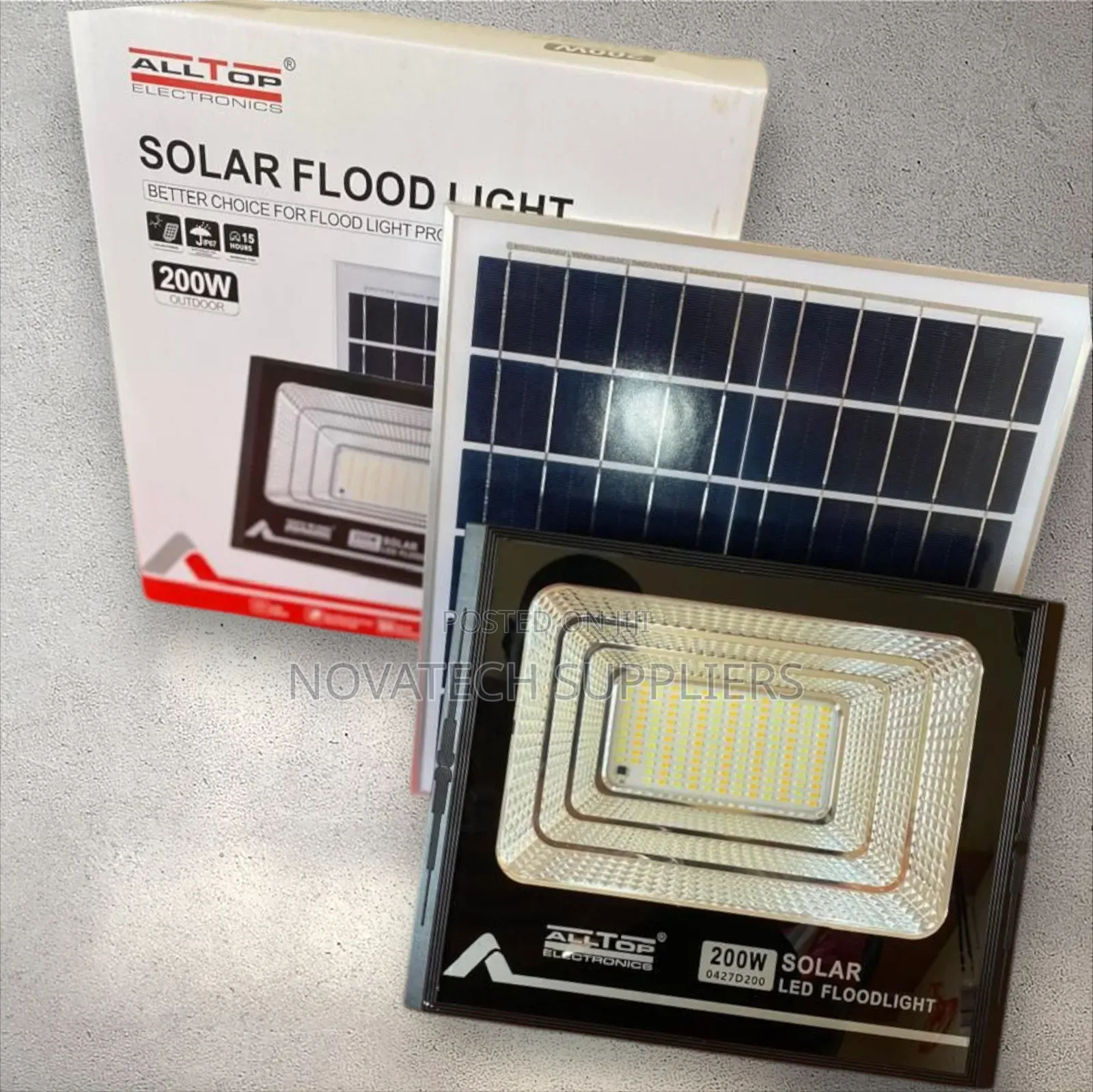 200w Solar Flood/ Compound Lights/ All Top Outdoor Lights