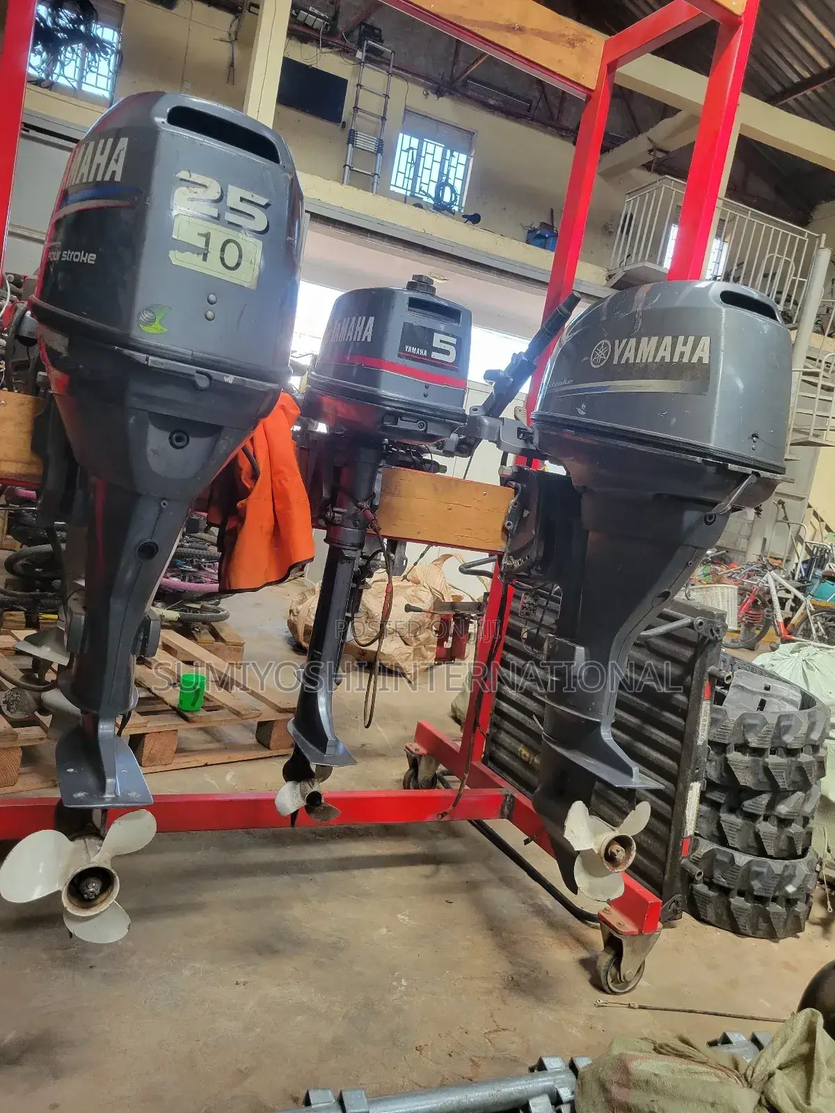 Yamaha 25 Hp Fourstroke Overboard Engine