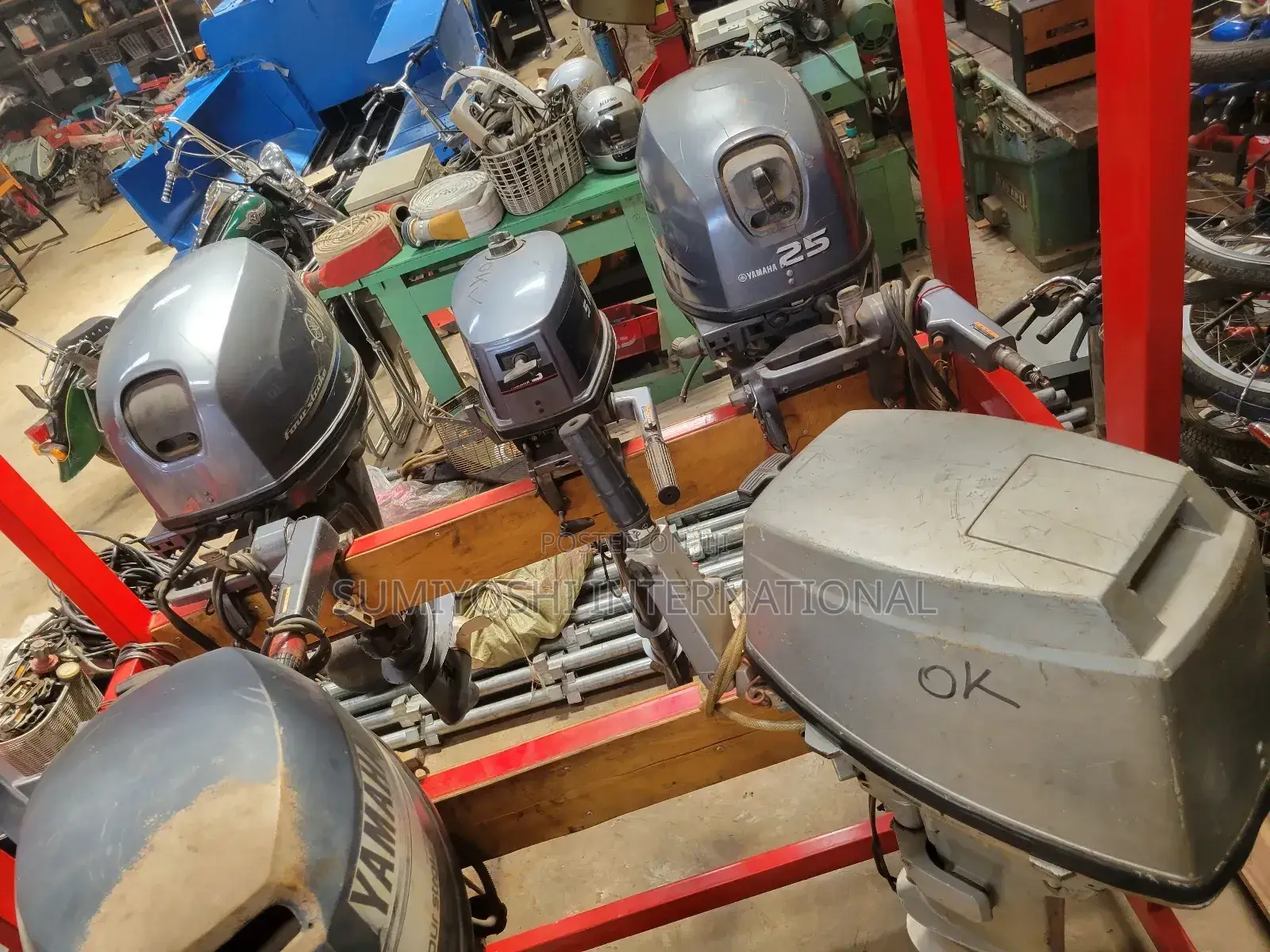 Honda Bf15 15hp 4-Stroke Outboard Motor.