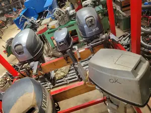 Honda Bf15 15hp 4-Stroke Outboard Motor.