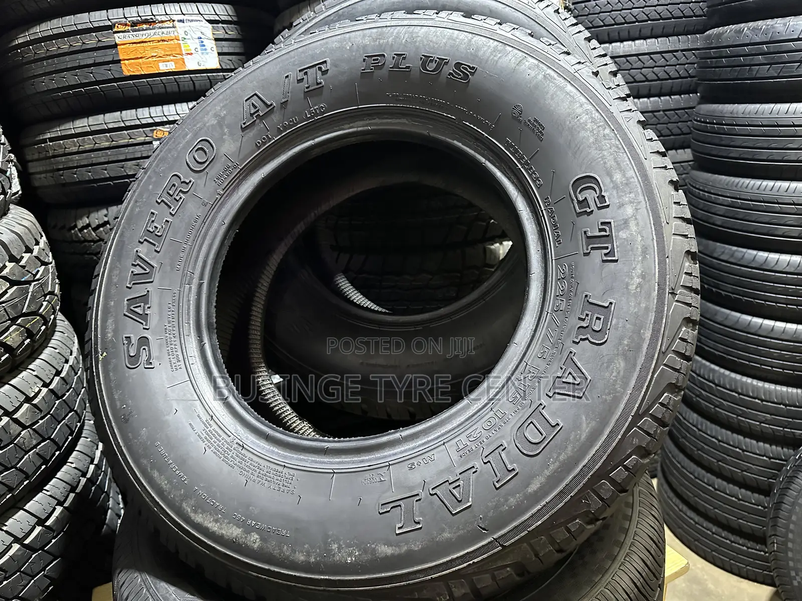 Gt Savero Tires Good Condition Size 225/75r15
