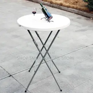 Plastic Cocktail Tables High Folding