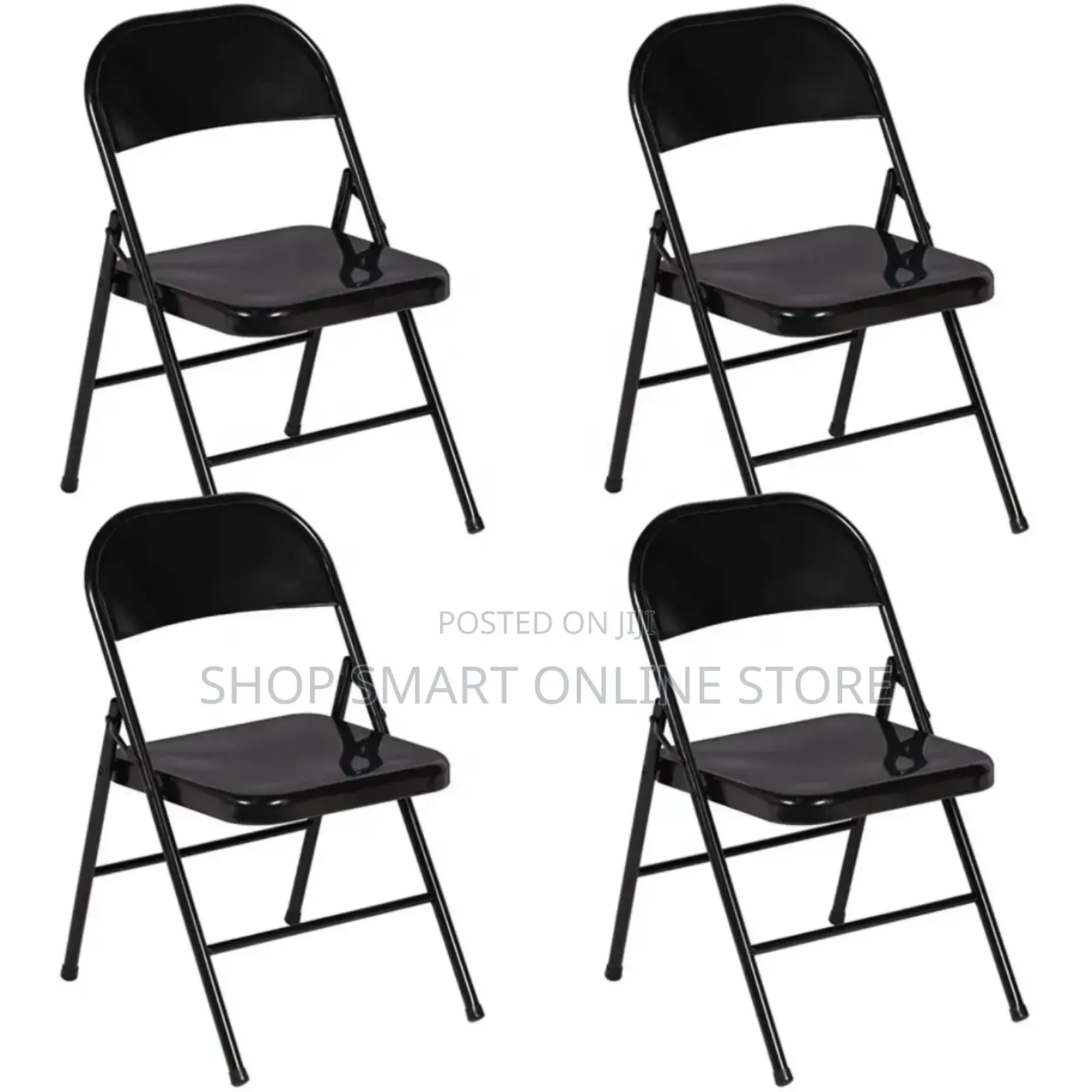 Conference Foldable Leather Chairs Armless