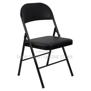 Conference Foldable Leather Chairs Armless