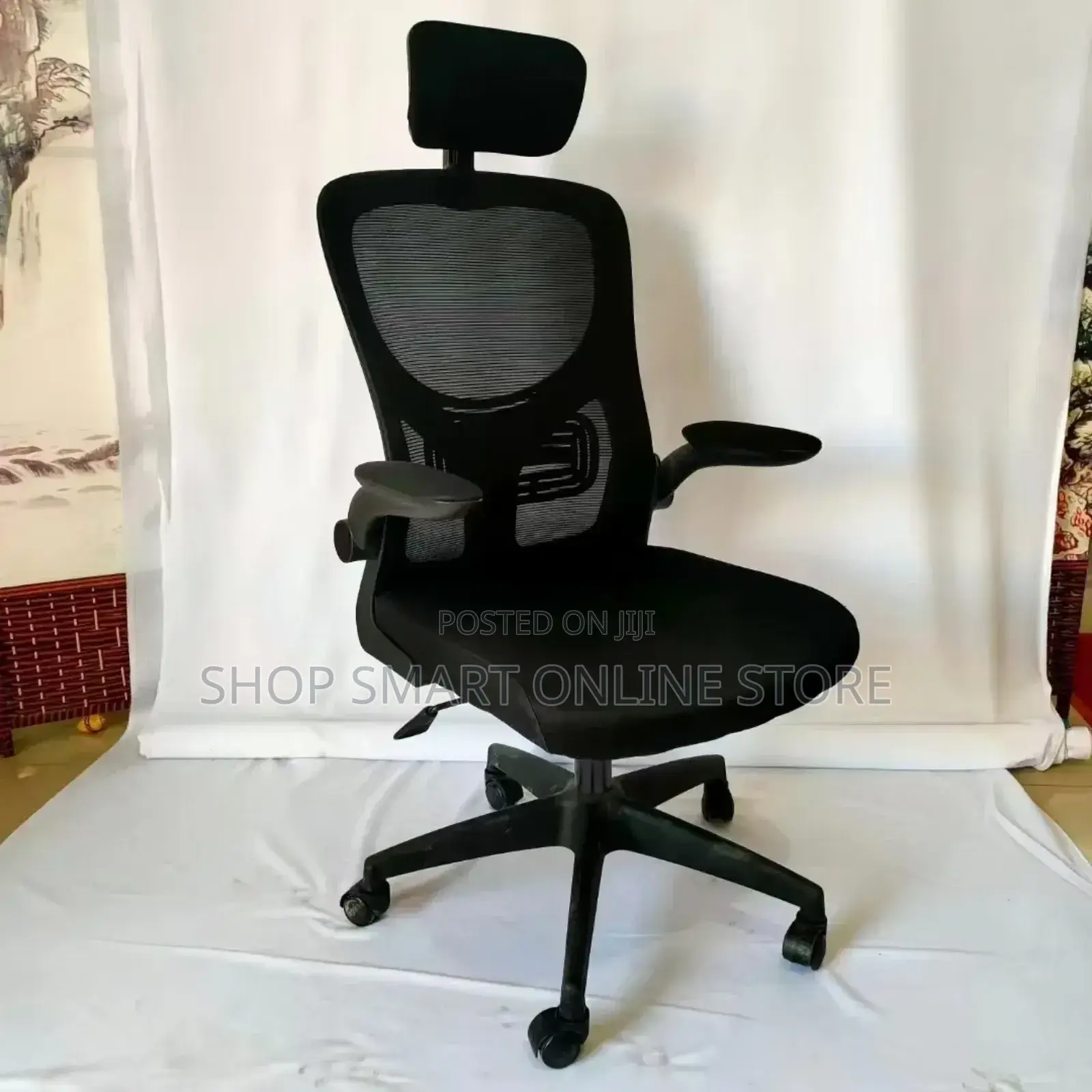 Adjustable Office Chair With Headrest