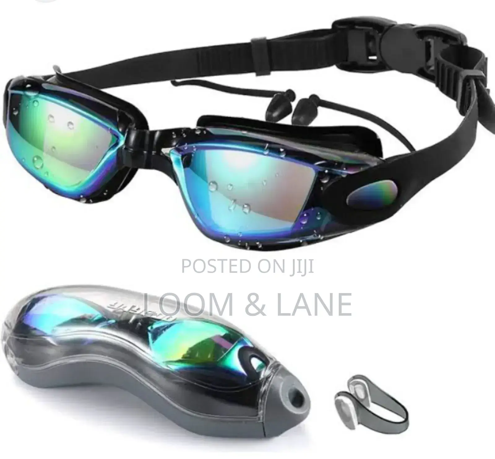Bright Color Plated Swim Goggles