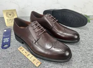 Original Dark Tan Franco Banetti Oxford Formal/Gentle Shoes
