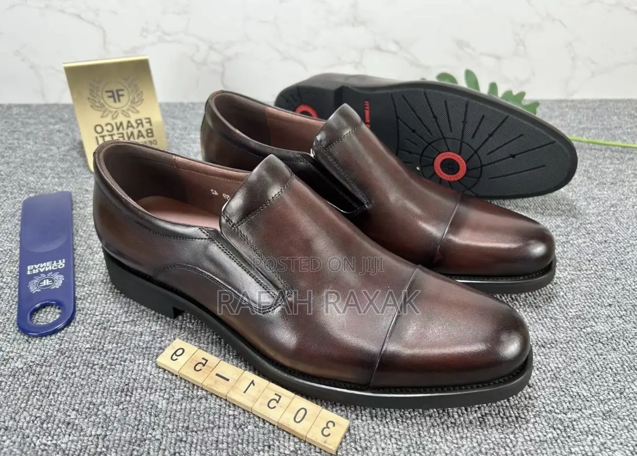 Original Men’S Franco Banetti Formal/ Gentle Slip on Shoes