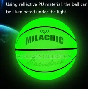 Milachic Florescent Reflective Basketball