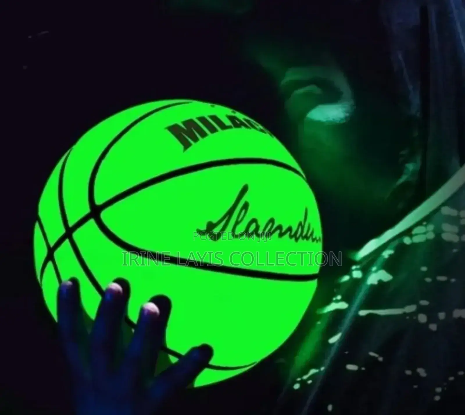 Milachic Florescent Reflective Basketball