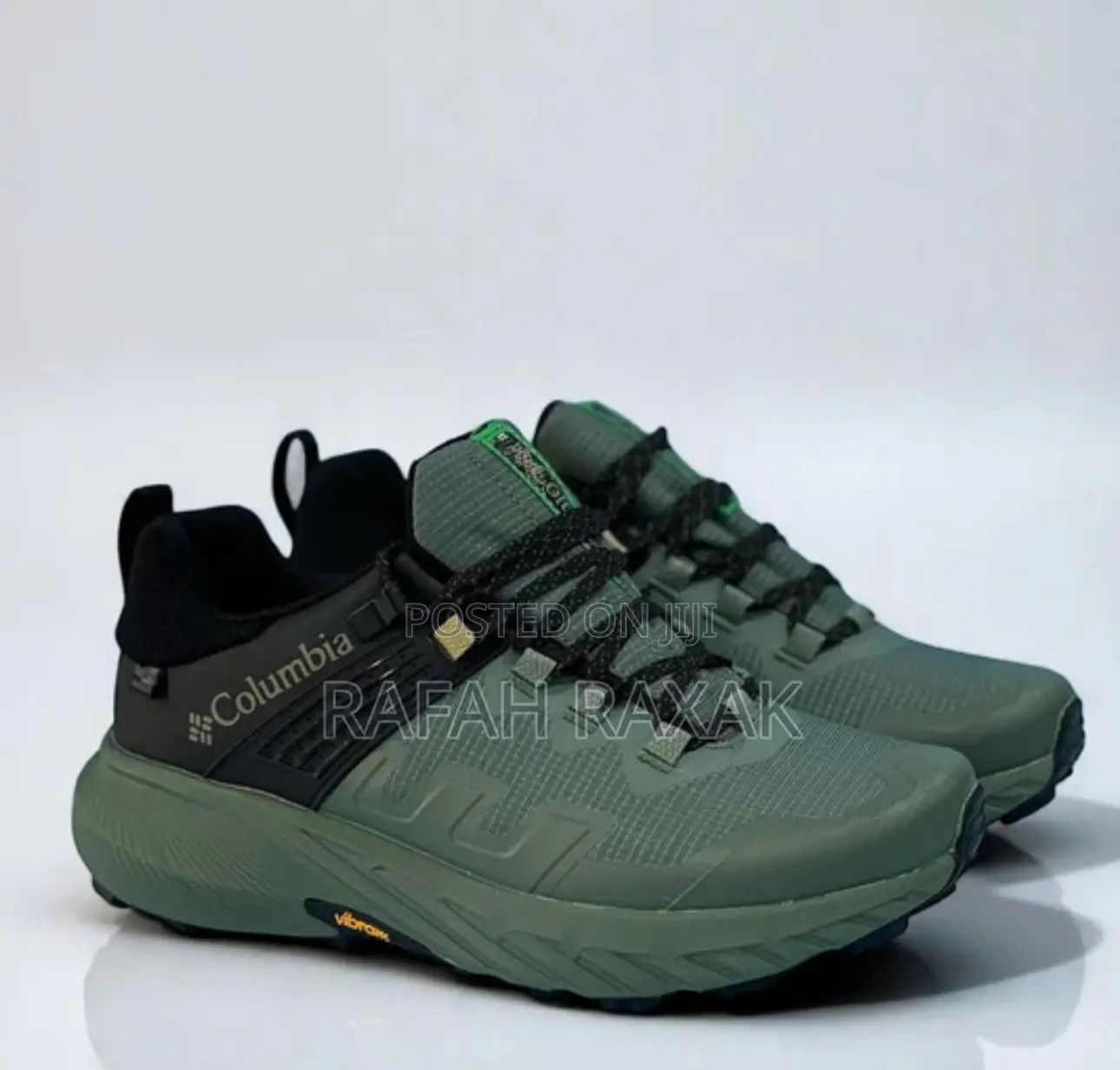 Men’S Olive Green Columbia Facet 75 Waterproof Hiking Shoes