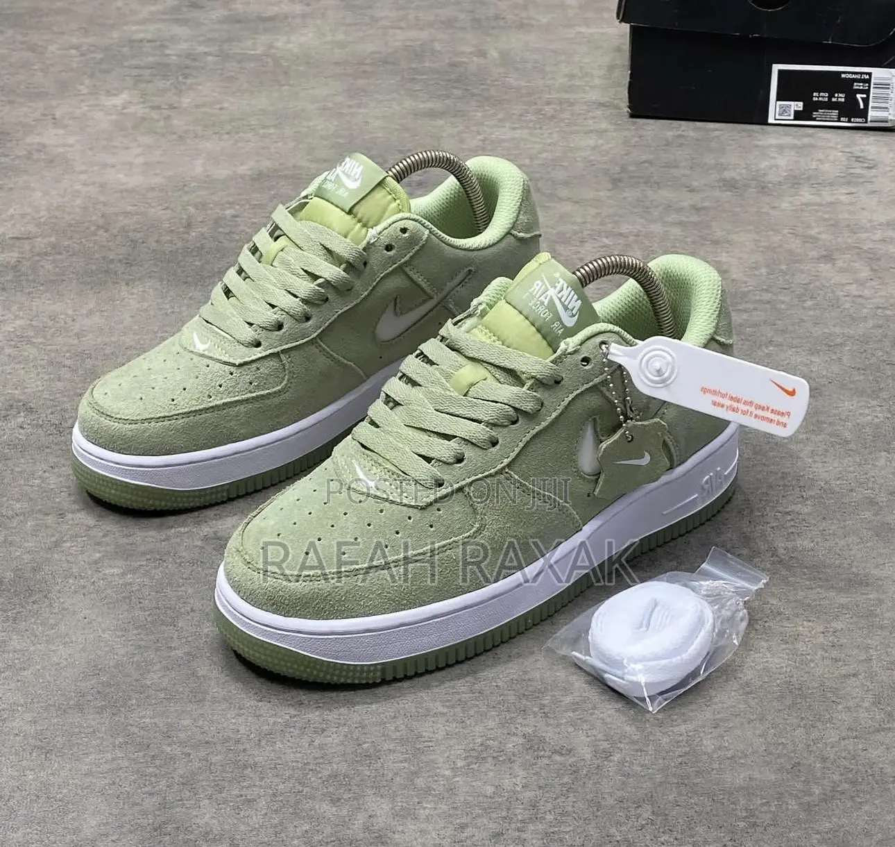 Original Nike Air Force 1 “Jewel Oil Green White” Sneaker