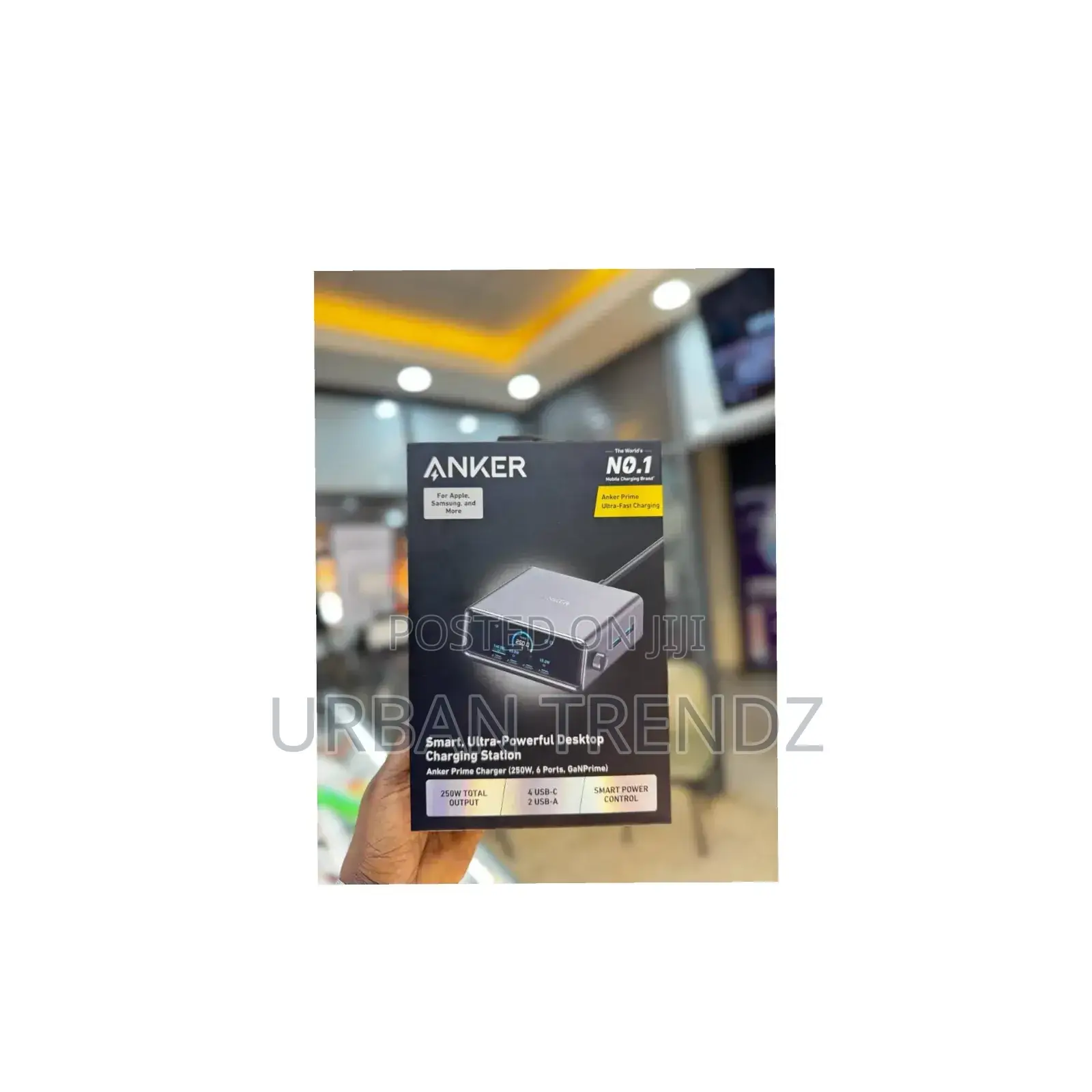 Anker Prime 250w Gan Charger, a Desktop Charging Station