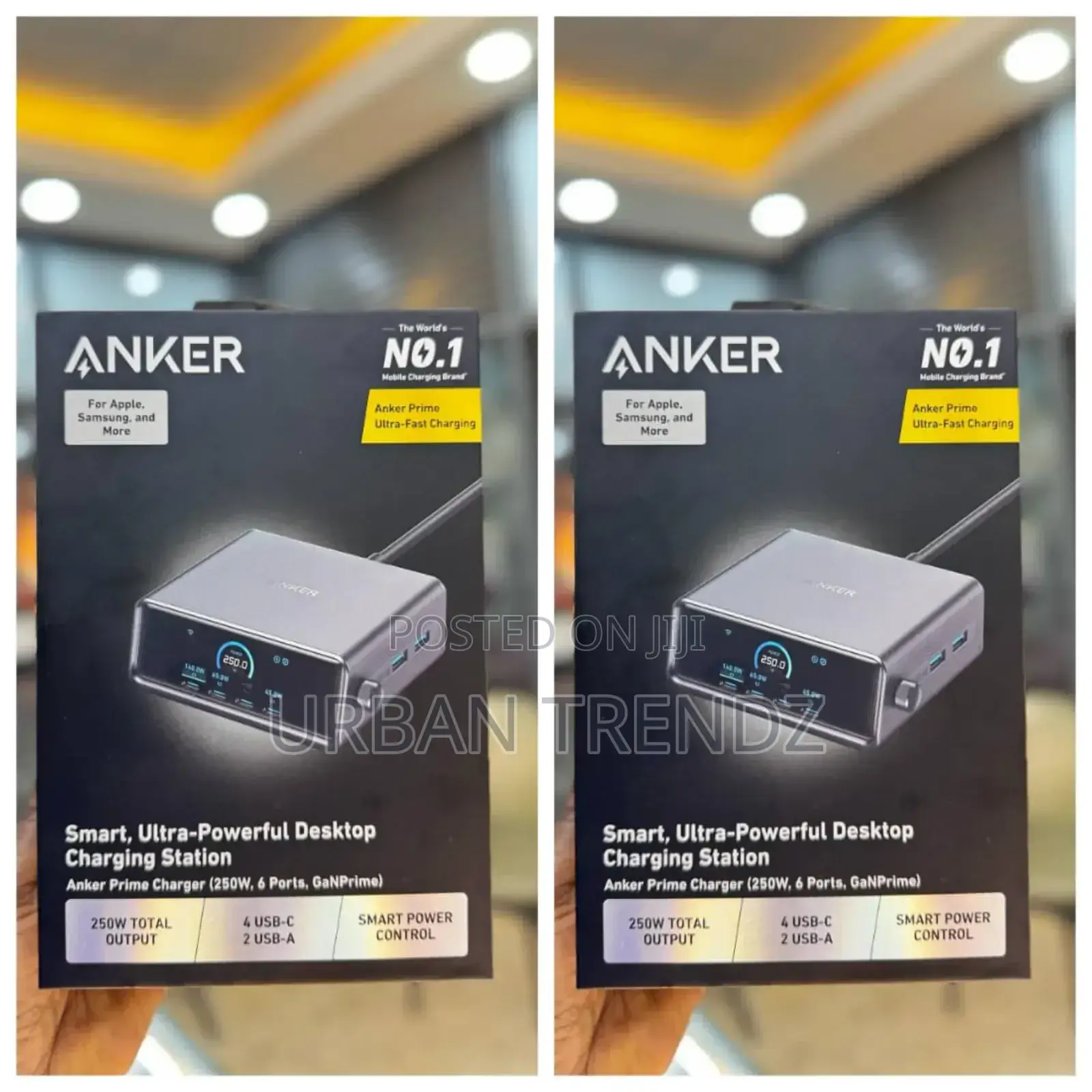 Anker Prime 250w Gan Charger, a Desktop Charging Station