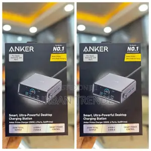 Anker Prime 250w Gan Charger, a Desktop Charging Station