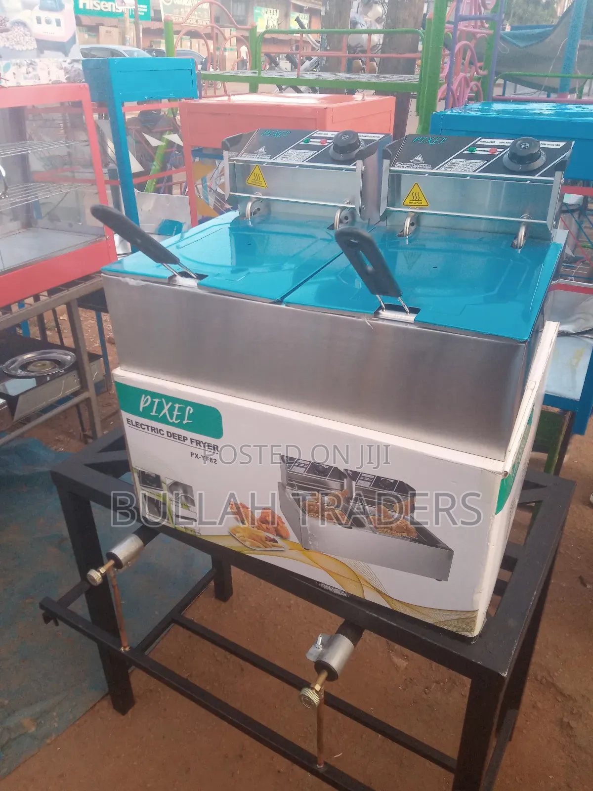 Double Deep Fryers 12l With 2 Years Guarantee