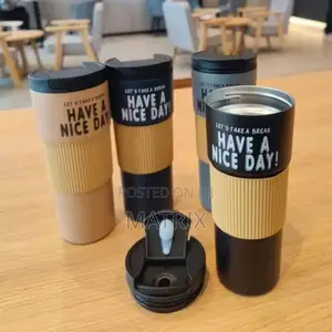 Have a Nice Day Vacuum-Insulated Stainless Coffee Cup