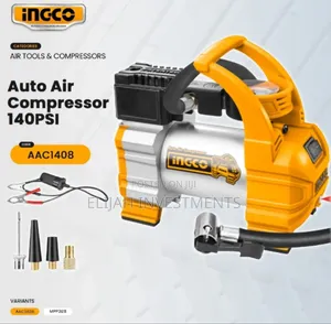 Ingco 140psi Mini Auto Air Compressor